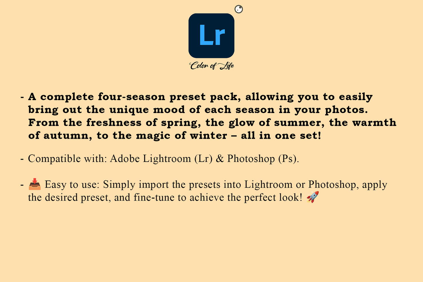 Color of Life (8 presets)